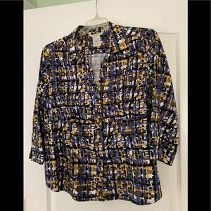 Como blouse multi colored